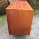 Vintage chest of drawers with 3 drawers in varnished teak