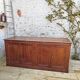Large oak trading counter