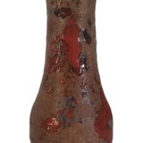 Brutalist vase with dripping decoration