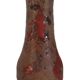Vase brutaliste décor dripping
