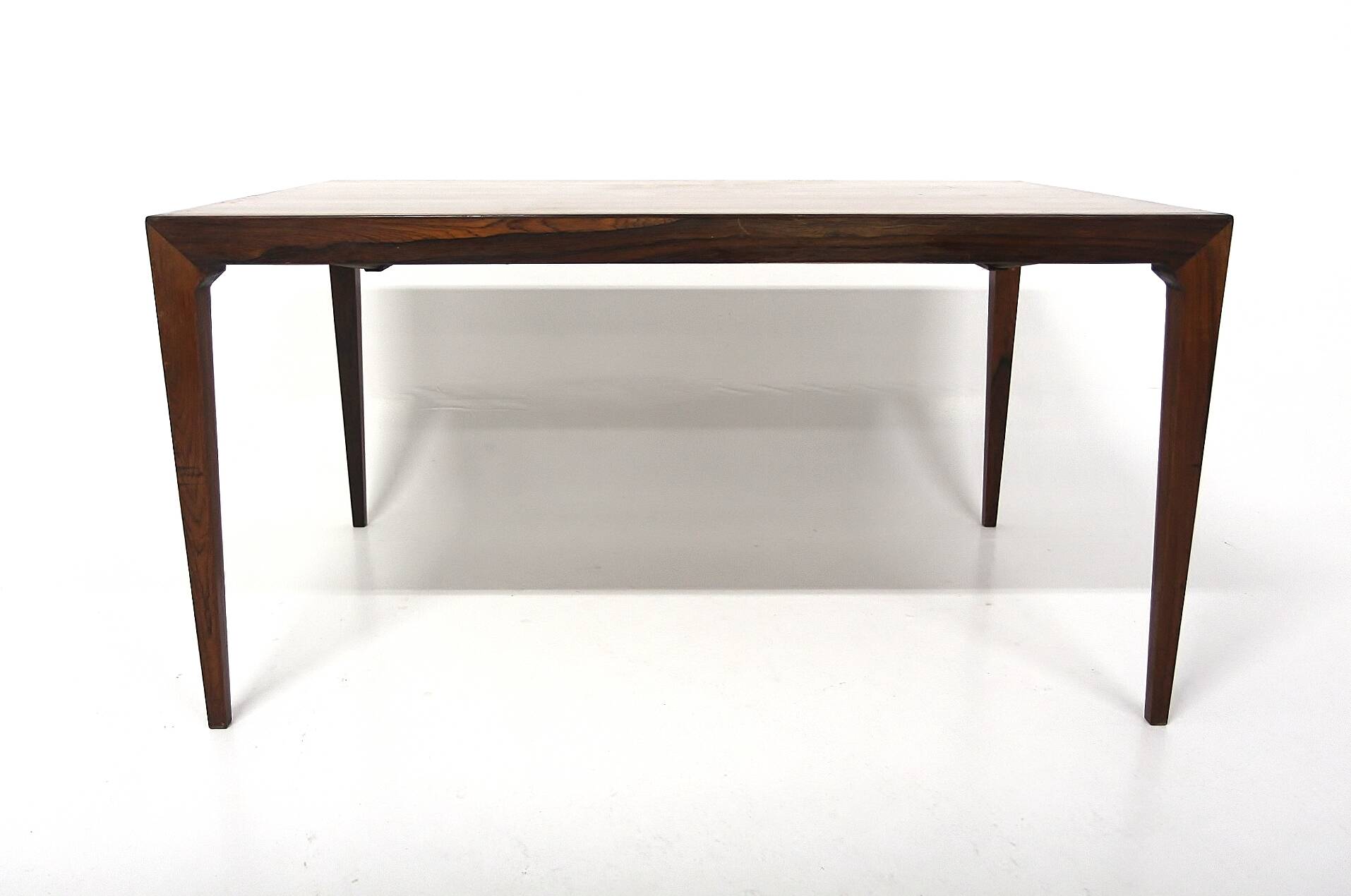 Table de salle à manger en palissandre Poul Hundevad, Danemark, 1960