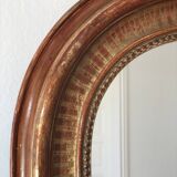 High Quality Antique Louis Philippe Giltwood Mirror France Late 19th Centur
