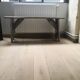 Wooden bench