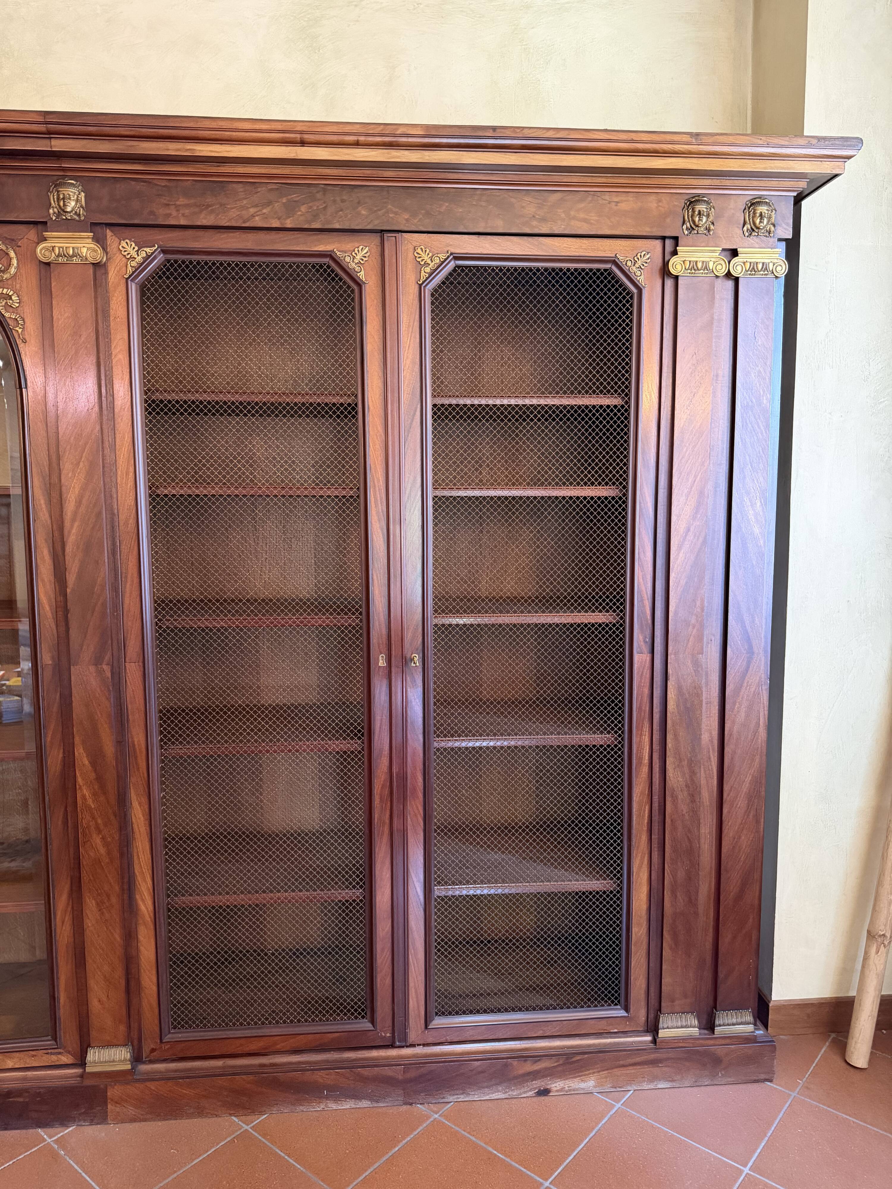 Important Library Cabinet in Italy