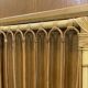 Wardrobe in bamboo and oak from the 1960s