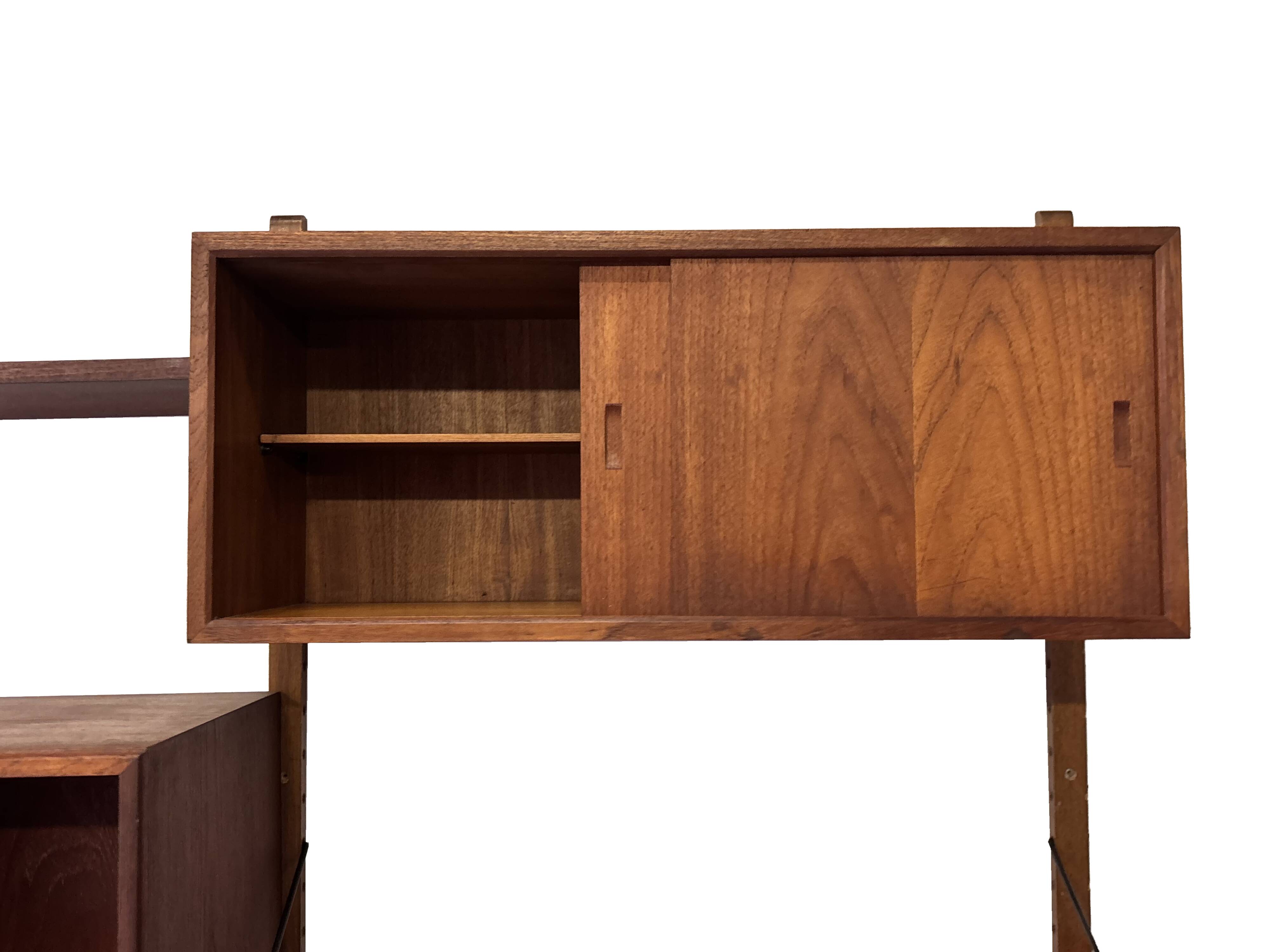 Vintage Poul Cadovius Royal System wall system wall unit