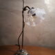 Opalescent tulip swing lamp 1900