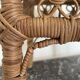 Tabouret en rotin peacock