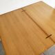 Table portefeuille vintage des années 60 en bois
