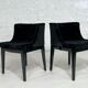 Pair of armchairs Mademoiselle Kravitz design Philippe Starck for Kartell