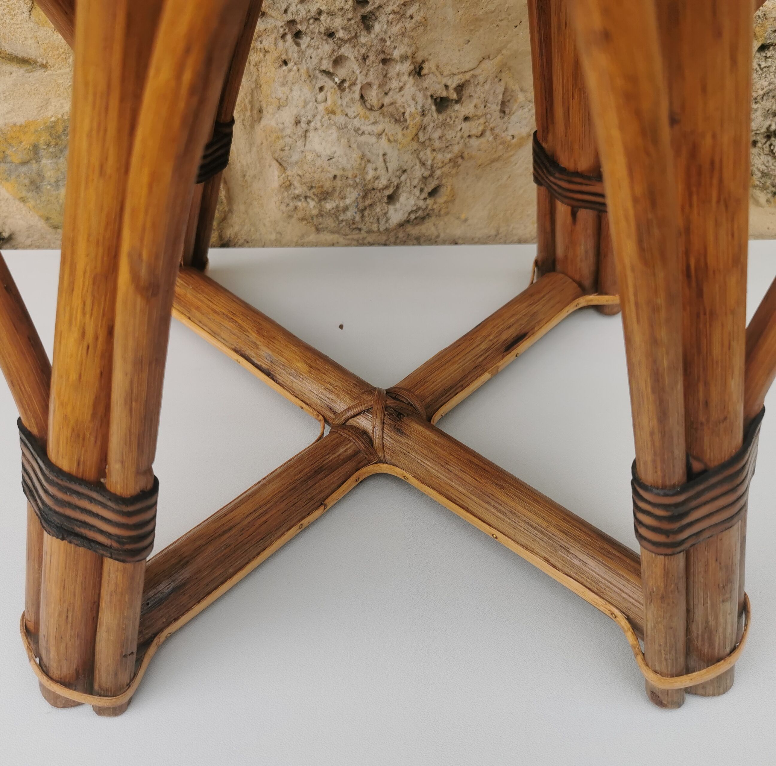 Rattan stool