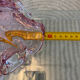 Vintage pink empty pocket ashtray in Murano by Barovier and Toso