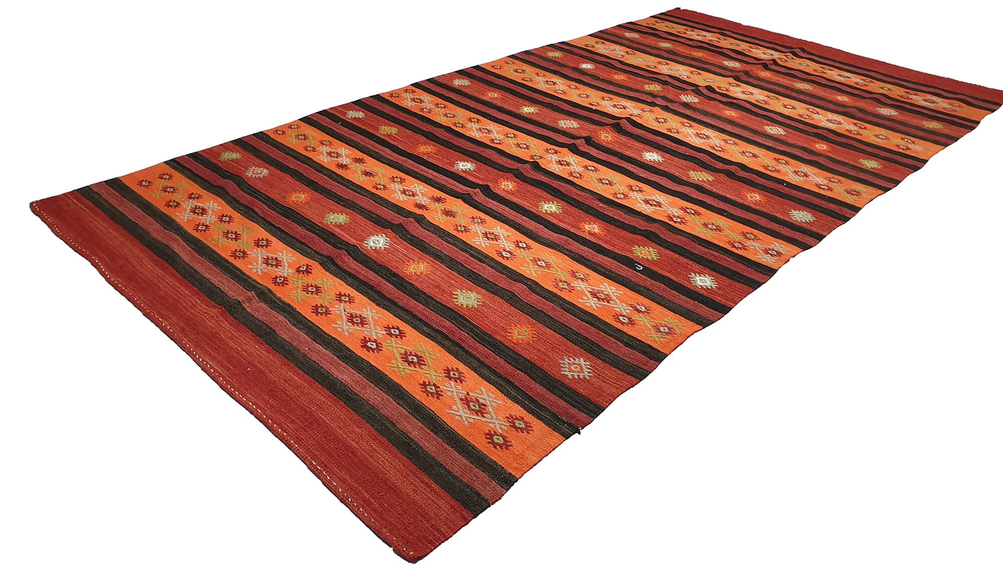 Turkish kilim rug, 351x180 cm, MYK-852