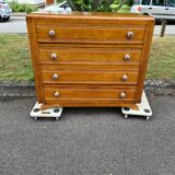 Art Deco dresser in solid wood  1940