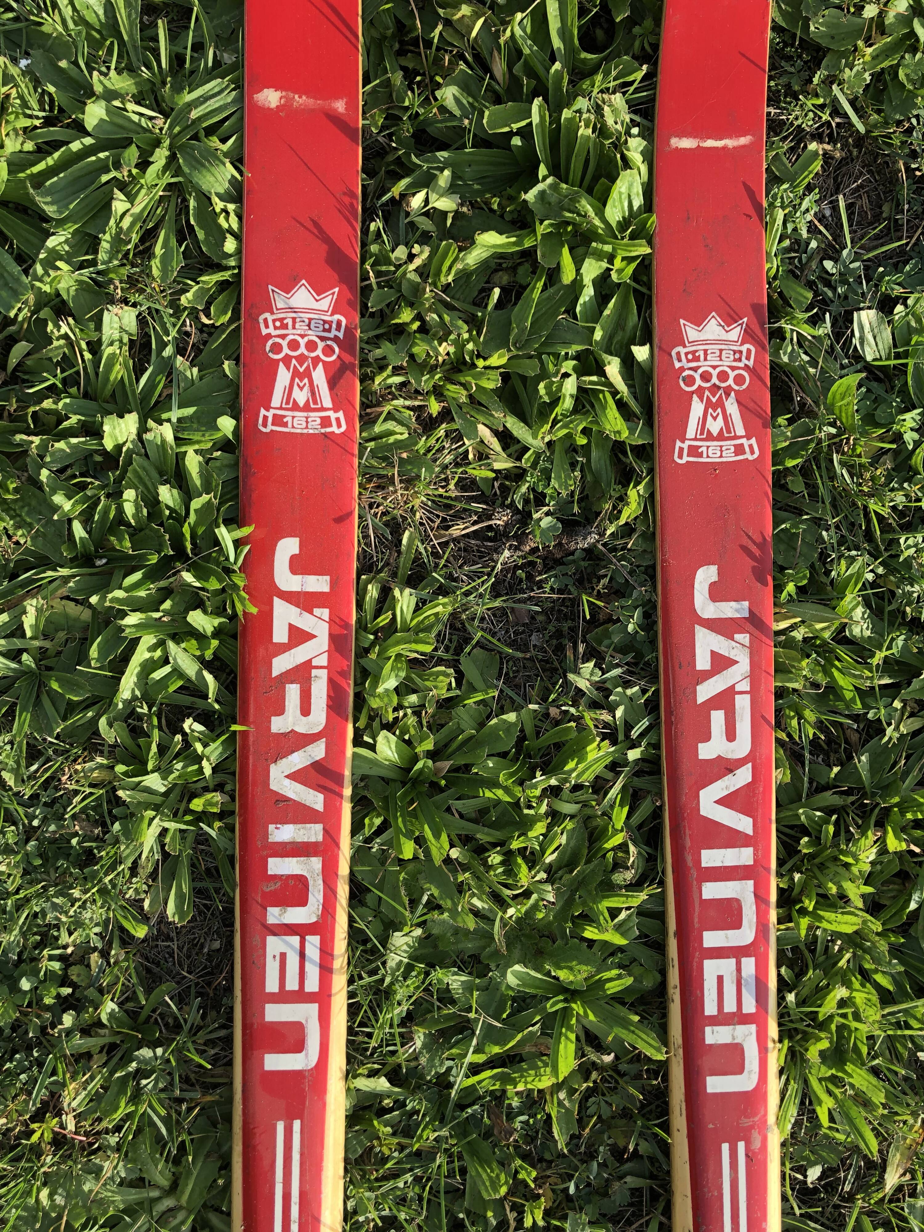 Esko Jarvinen vintage skis