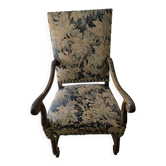 Large Louis XIII armchair