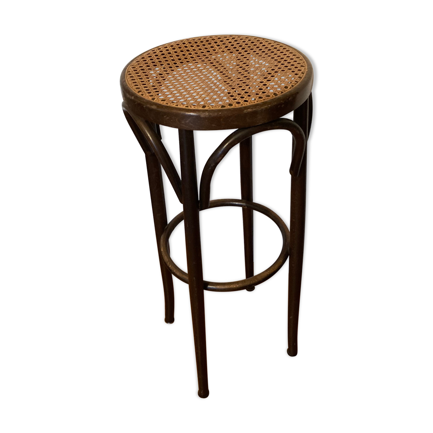 Vintage canna bar stool