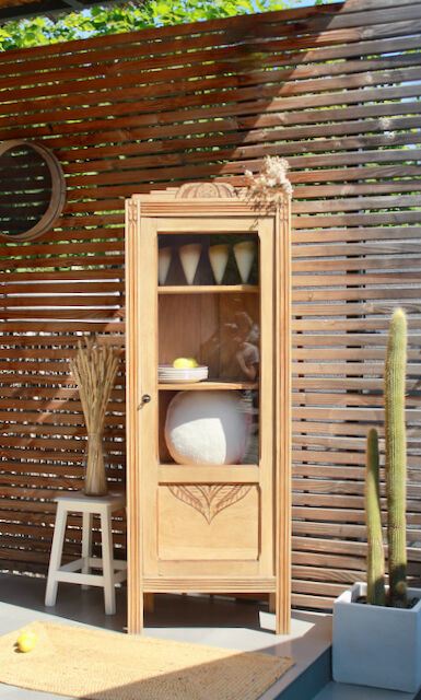 Art Deco oak hosiery