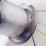 Lamp Napako chrome circa 1940-1950 s