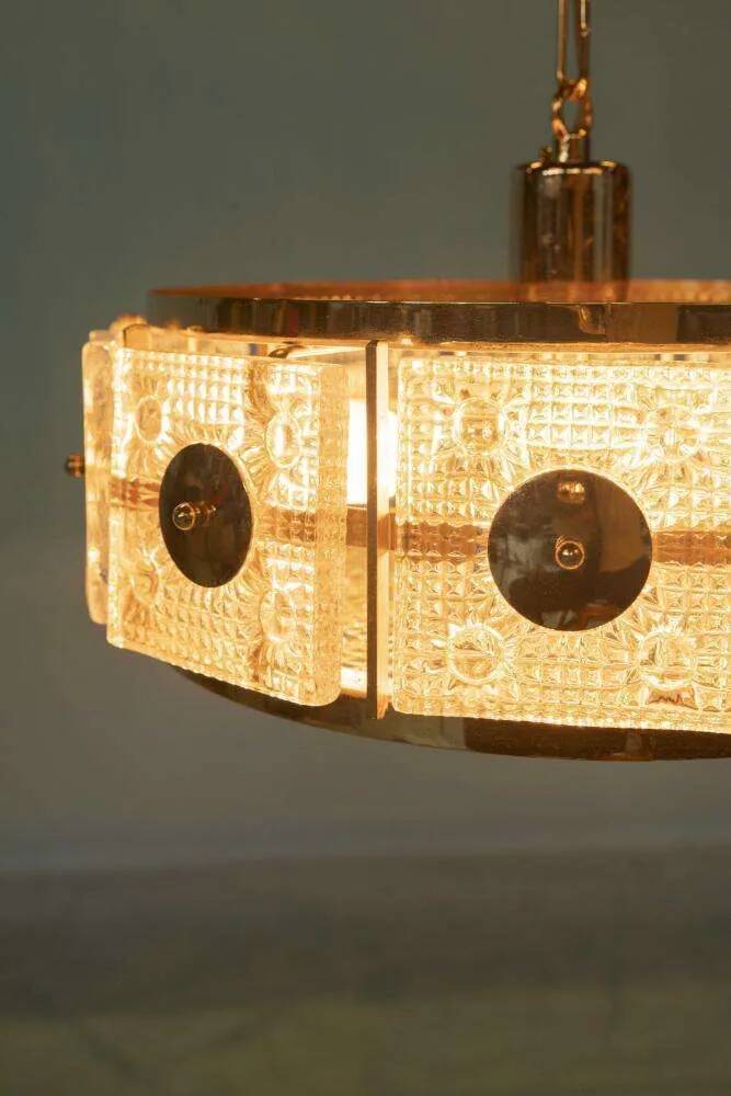 Vintage suspension design Orrefors Sweden, Carl Fagerlund