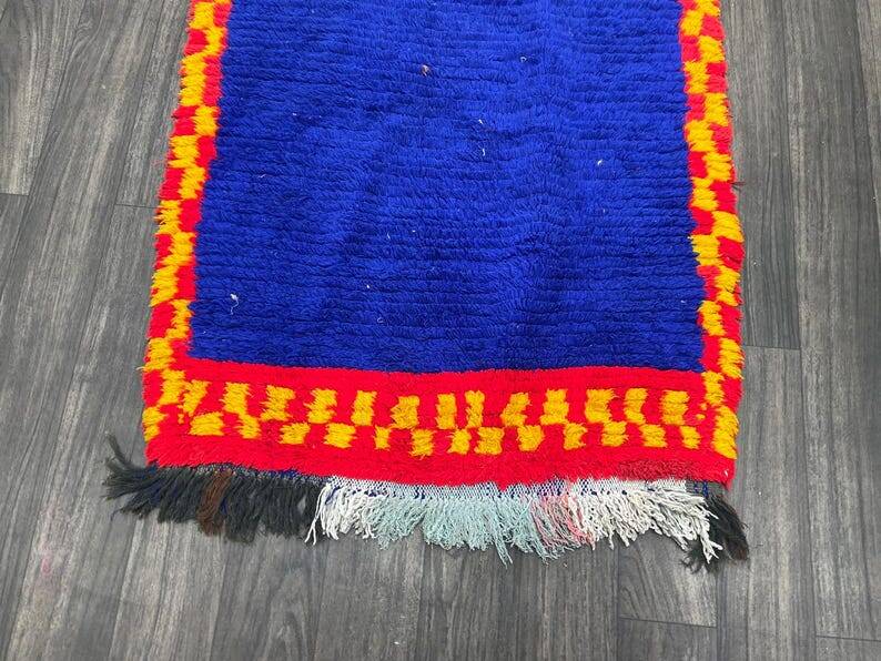 Moroccan handmade rug 250cmx100cm