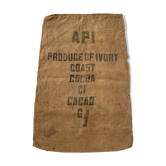 Old jute bag