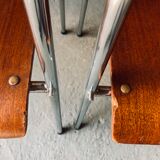 Ensemble de 6 fauteuils - Bois & métal -
