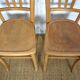Paire de chaises bistrot Luterma bois brut