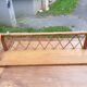 Sixties rattan wall shelf
