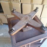 Swivel library lectern walnut b pichon in lyon XlXe