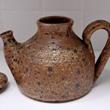 Pyrite stone teapot. 1960s. Numbered.