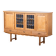 Brutalist Oak Sideboard attributed to Henning Kjærnulf, Denmark, 1960s