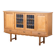 Brutalist Oak Sideboard attributed to Henning Kjærnulf, Denmark, 1960s