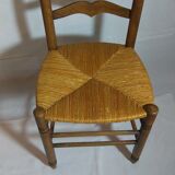 Pair of fine craft chairs of the 1970s