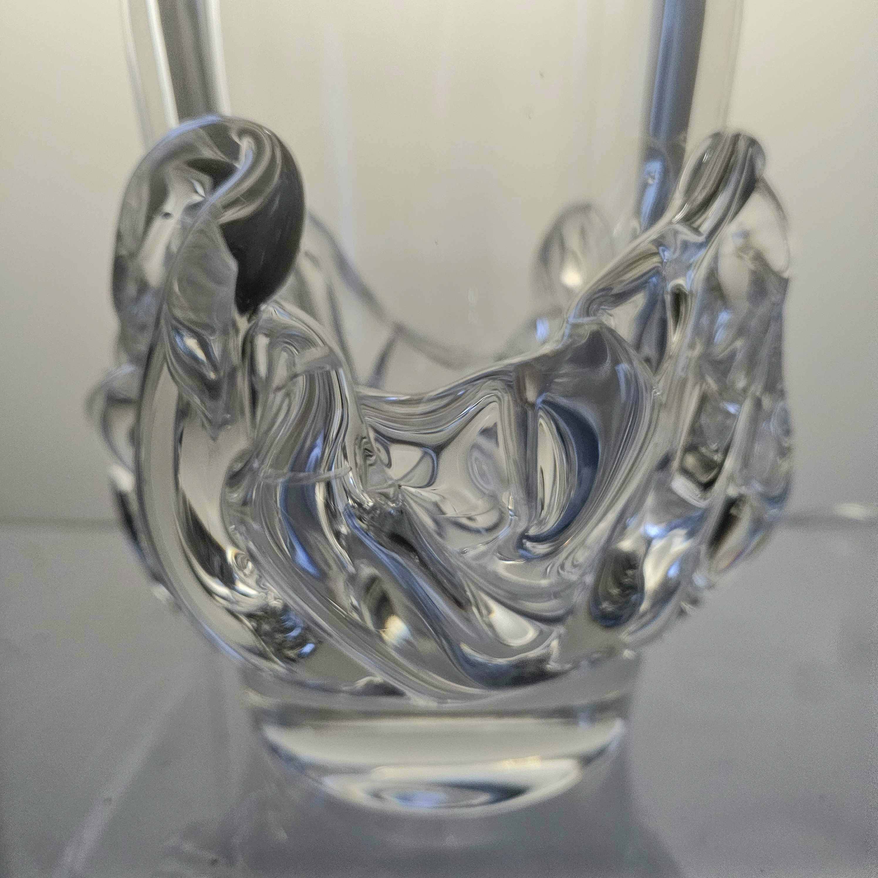 Daum, lampe SIrius en cristal, modèle de Michel Daum vers 1952