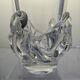 Daum, lampe SIrius en cristal, modèle de Michel Daum vers 1952
