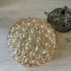 Helena Tynell Vintage Snail Amber Glass Ceiling Light
