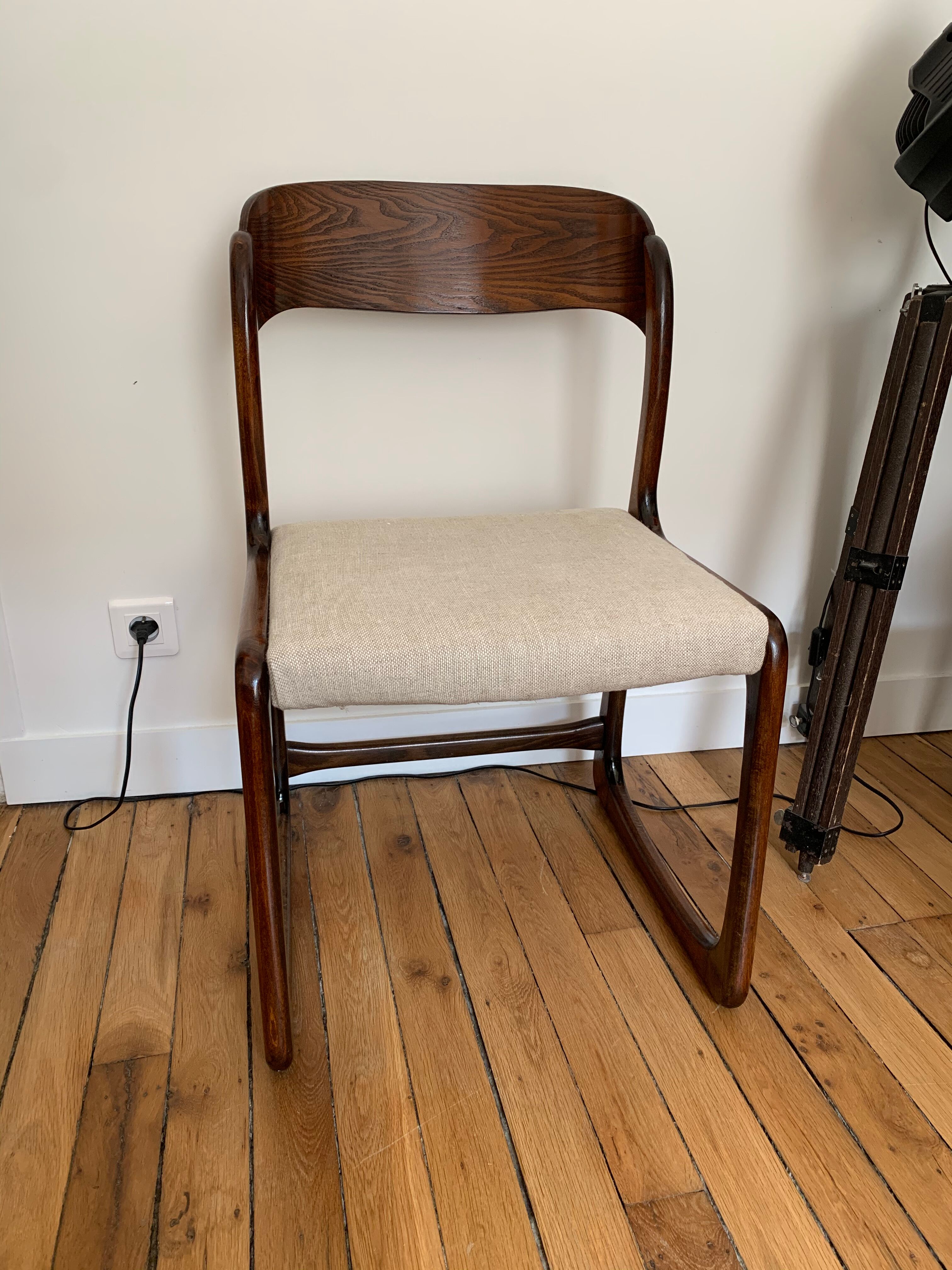 Chaise Baumann luge 1950