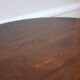 Table basse scandinave vintage ovale Ercol 1960