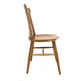 Set of 4 teak chairs, Jan Hallberg, Edsbyverken, Sweden, 1960