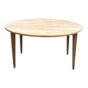Table ronde en orme début