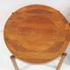 Pair of round teak side tables attributed to Jens Harald Quistgaard.