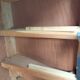 Chest of drawers old marquetry marble top Louis XV style