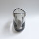 Czech smoked glass vase 1950's-60's