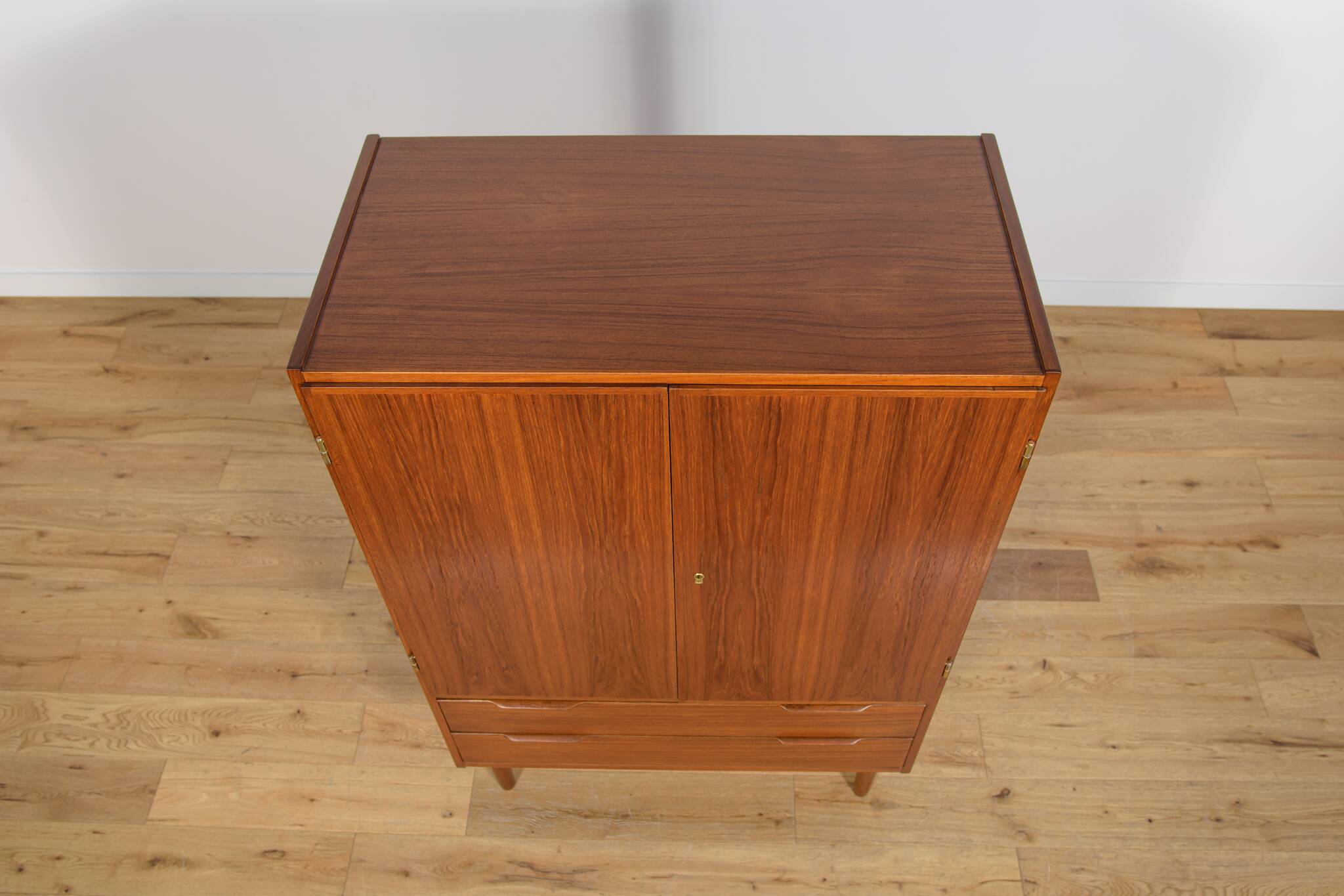 Commode à tiroirs vintage en teck, 1960s