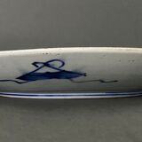 Large porcelain dish of Imari XIXth floral decoration