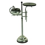 Ashtray floor vintage metal with table top