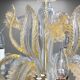 Venetian lustre in Murano glass and gold leaf