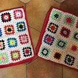 Crochet cushion