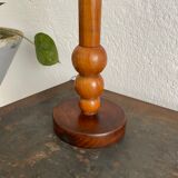 Modernist vintage wood lamp
